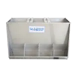 Hot Selling Wholesale Price Pig Farming Equipment Double Sided Stainless Steel Pig Feeder - Feeder - foodmachtech
